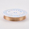 Round Copper Jewelry Wire X-CWIR-Q006-0.4mm-KC-2