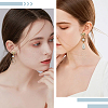 20Pcs Alloy Clip-on Earring Findings FIND-SC0013-67-4