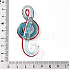 Handmade Gold Sand Lampwork Big Pendants LAMP-T023-08C-3