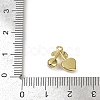 Brass Plastic Pearl Charms KK-M322-50G-3