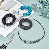 Braided Cowhide Cord WL-WH0003-01A-4