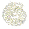 Electroplate Glass Beads Strands EGLA-N008-016-A02-2