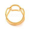 Ion Plating(IP) 304 Stainless Steel Hollow Hexagon Finger Rings for Women RJEW-S414-26B-G-3