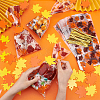 Rectangle Plastic Candy Bags for Thanksgiving Day CON-BC0007-06-3