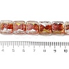 Handmade Gold Foil and Silver Foil Lampwork Beads FOIL-C001-01A-02-4