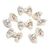 Textured Opaque Acrylic Beads AC-CBA36B6-09D-1
