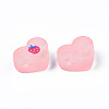 Transparent Printed Acrylic Beads MACR-S373-124-H10-4