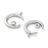 304 Stainless Steel Pendants STAS-L022-380G-03-2