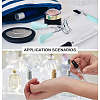 Mini Refillable Glass Spray Bottles MRMJ-BC0002-12A-8