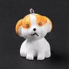 Opaque Resin Pendants RESI-E032-01P-04-2