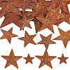 50Pcs 2 Styles Iron Pendants IFIN-GF0001-41B-1