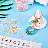 100G Plastic Sequins Beads PVC-TA0001-04D-8