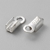 925 Sterling Silver Folding Crimp Ends STER-WH0011-20S-2