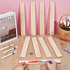 Unfinished Pine Wood Rectangle Shape Slices LS-WOOD-WH0002-63B-3