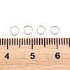 Brass Closed Jump Rings KK-D257-01P-07-3