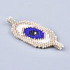 Handmade Seed Beads Links Connectors SEED-I012-02A-2