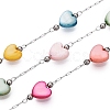 Handmade Shell Beads Heart Chains CHS-T006-18P-1