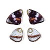 Transparent Epoxy Resin Butterfly Wing Pendants RESI-N045-06A-2