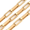 201 Stainless Steel Paperclip Chains CHS-H118-20G-1