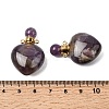Natural Amethyst Pendants G-H252-C03-01-3