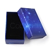 Starry Sky Pattern Cardboard Jewelry Boxes LS-CBOX-WH0003-15D-2