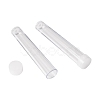 Clear Tube Plastic Bead Containers with Lid C066Y-01-3