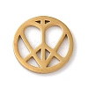 304 Stainless Steel Charms STAS-P338-05G-1