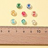 5 Style Transparent Acrylic Enamel Beads MACR-FS0001-23-4