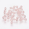 Imitation Austrian Crystal Beads X-SWAR-F022-4x4mm-319-2