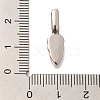 304 Stainless Steel Pendant Cabochon Settings STAS-G350-23P-3