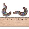 Tibetan Style Alloy Pendants AL-CBA606A-04-3