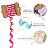 50 Yards 10 Colors Polyester Grosgrain Ribbon OCOR-MP0001-01-4