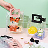12Pcs 2 Colors PVC Plastic Gift Bags ABAG-NB0002-07-3