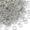 SHEGRACE 30G Brass Saw Cut Open Jump Rings XGRPCN936-238P-3