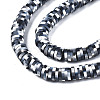 Handmade Polymer Clay Beads Strands CLAY-R089-6mm-159-3