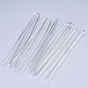 Tarnish Resistant 304 Stainless Steel Flat Head Pins STAS-F145-07P-0.6x40mm-1