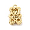 Brass Micro Pave Cubic Zirconia Pendants KK-Q772-05G-2