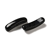 Natural Obsidian Connector Charms G-G095-01D-2