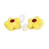 Handmade Lampwork Pendants LAMP-Q039-21B-2