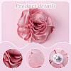1 Pair Flower Cloth Shoe Decoration AJEW-DR0001-65C-3