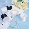 2 Rolls 2 Colors Flat Elastic Crystal String EW-SC0001-04-4
