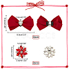 Wedding Shoe Decoration Sets AJEW-NB0005-13C-2