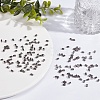 400Pcs 2-Hole Glass Seed Beads SEED-CN0001-08-4