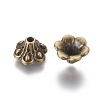 Tibetan Style Bell Filigree Bead Caps TIBE-A23845-AB-FF-2