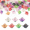 50Pcs Translucent Resin Cabochons RESI-TA0005-66-1