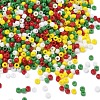 4 Colors 11/0 Christmas TOHO Round Seed Beads SEED-X0058-28-1
