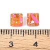 2-Hole Transparent Glass Seed Beads SEED-S023-30C-14-4