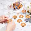 Imitation Leather Wine Glass Charms AJEW-WH0513-74-3