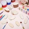 Oval Unfinished Wood Cutouts DIY-WH0604-07C-4