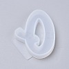 Letter DIY Silicone Molds X-DIY-I034-08Q-2